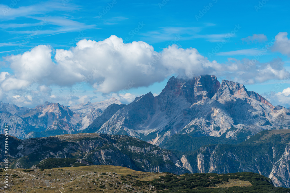 Mountain landscape, Dolomites, Italy