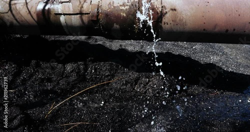 Slag of a thermal power plant