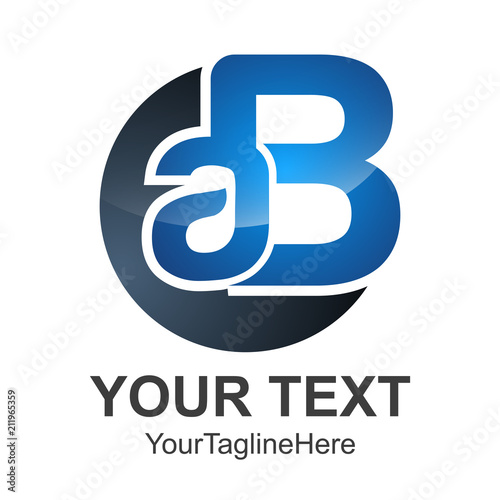 creative letter AB logo, Abstract business logo design template, modern Letter AB Logo template editable for your business
