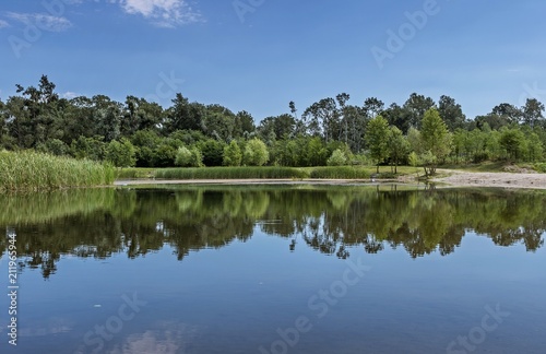 Fototapeta Naklejka Na Ścianę i Meble -  Reflection at the lake