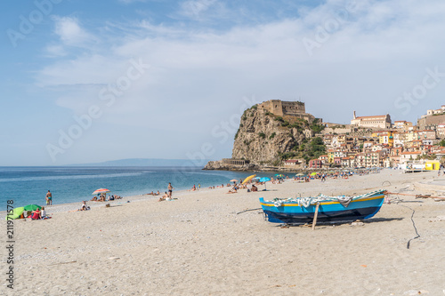 Fototapeta Naklejka Na Ścianę i Meble -  Beautiful city of Scilla in Calabria, Italy