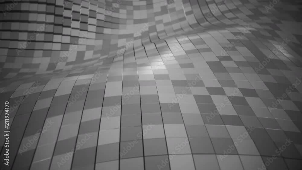 4K Abstract Cubic Mesh. Seamless looping 4K Abstract Cubic Mesh. Seamless looping