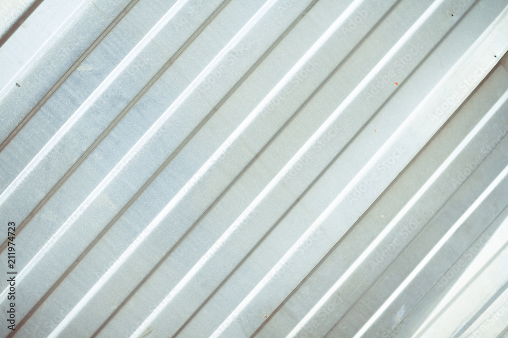 Obraz premium Grooved metal texture