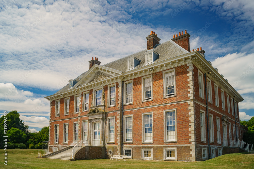 Exterior view of the Uppark House and Garden