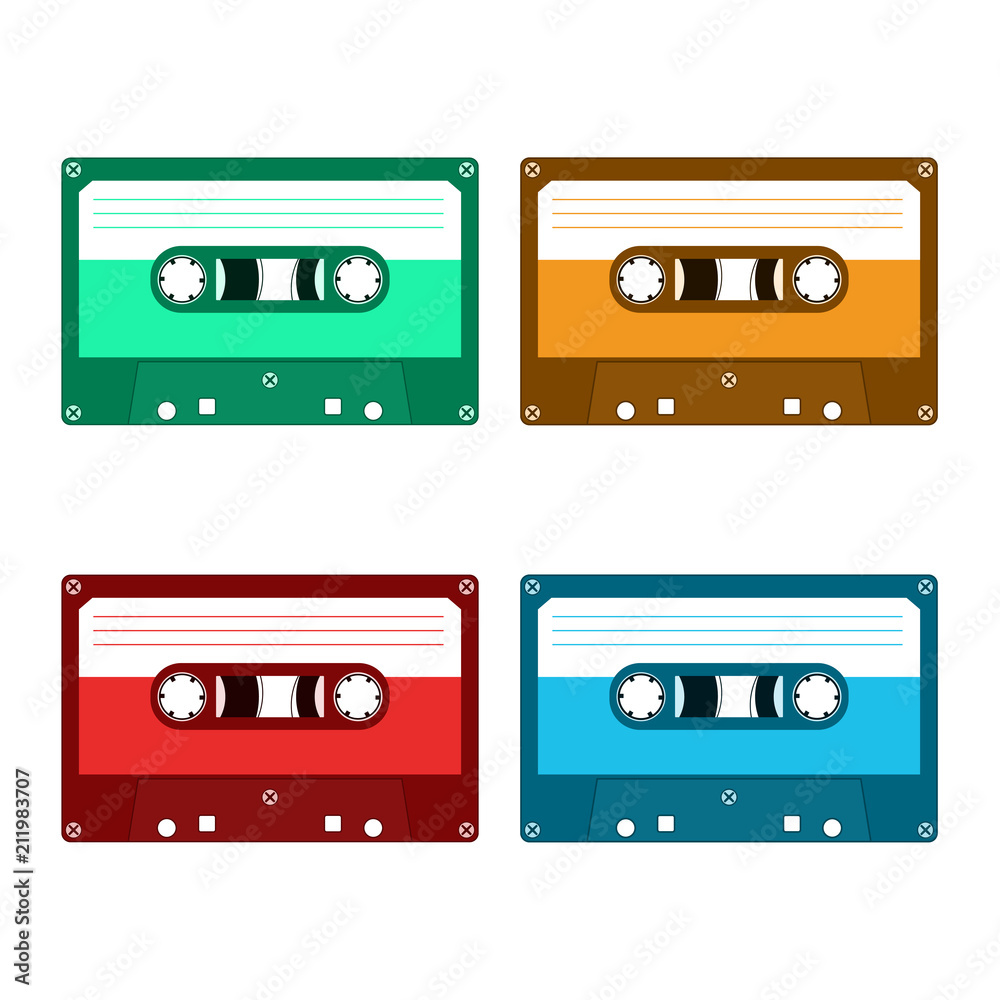 Fototapeta premium Audio cassette tape