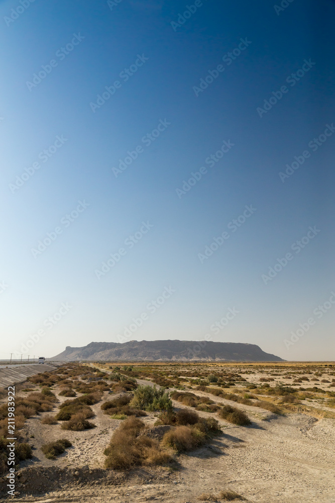 Fototapeta premium Sacred Mount Khajeh, Sistan and Baluchistan, Iran