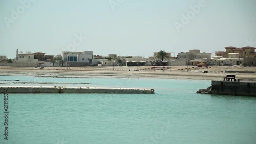 Al Dhakira village near Al Khor city in Qatar, Persian Gulf, Arabian Peninsula, Middle East photo