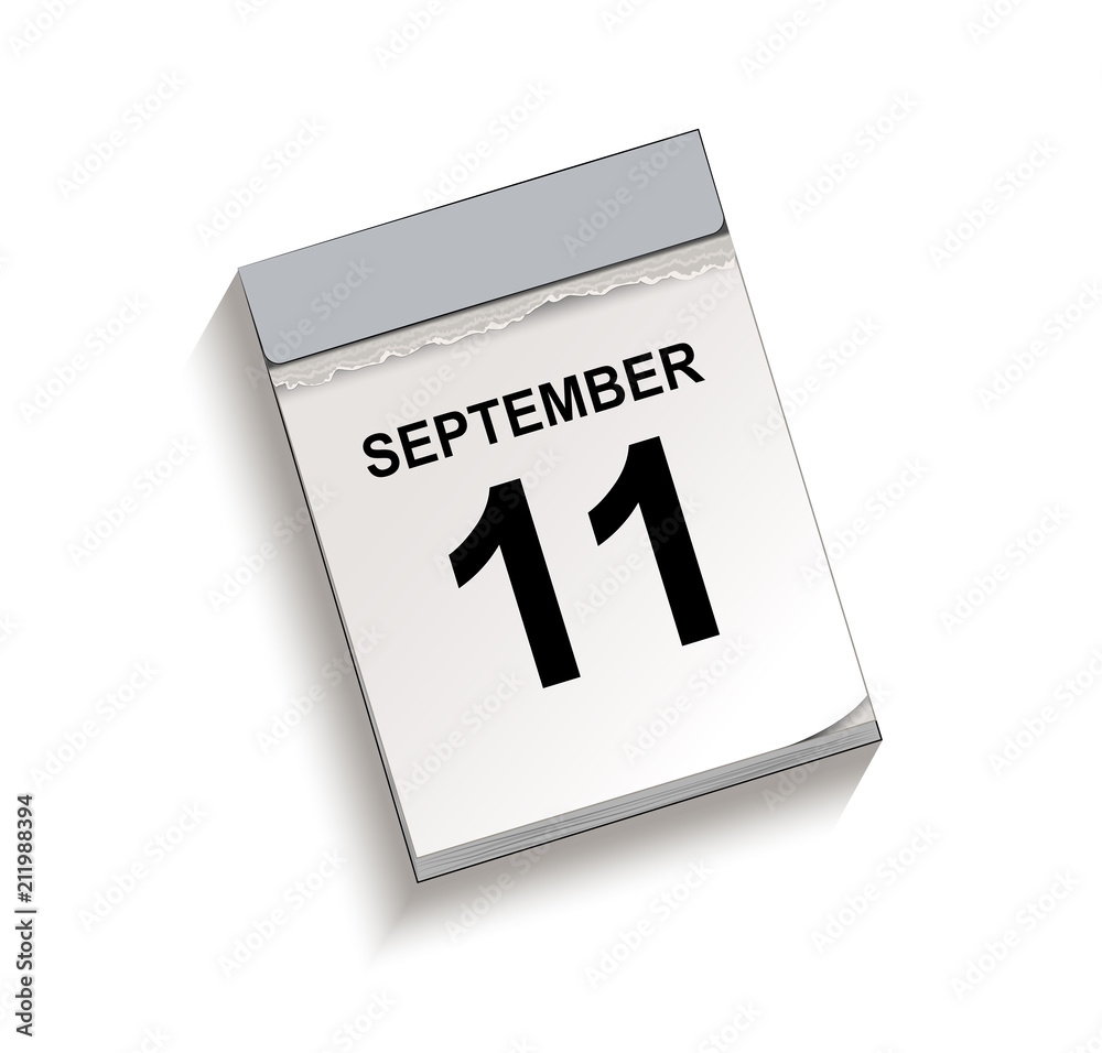Kalender, Abreißkalender mit Datum 11 September
Vektor Illustration isoliert auf weißem Hintergrund Kalender, Abreißkalender mit Datum 11 September
Vektor Illustration isoliert auf weißem Hintergrund