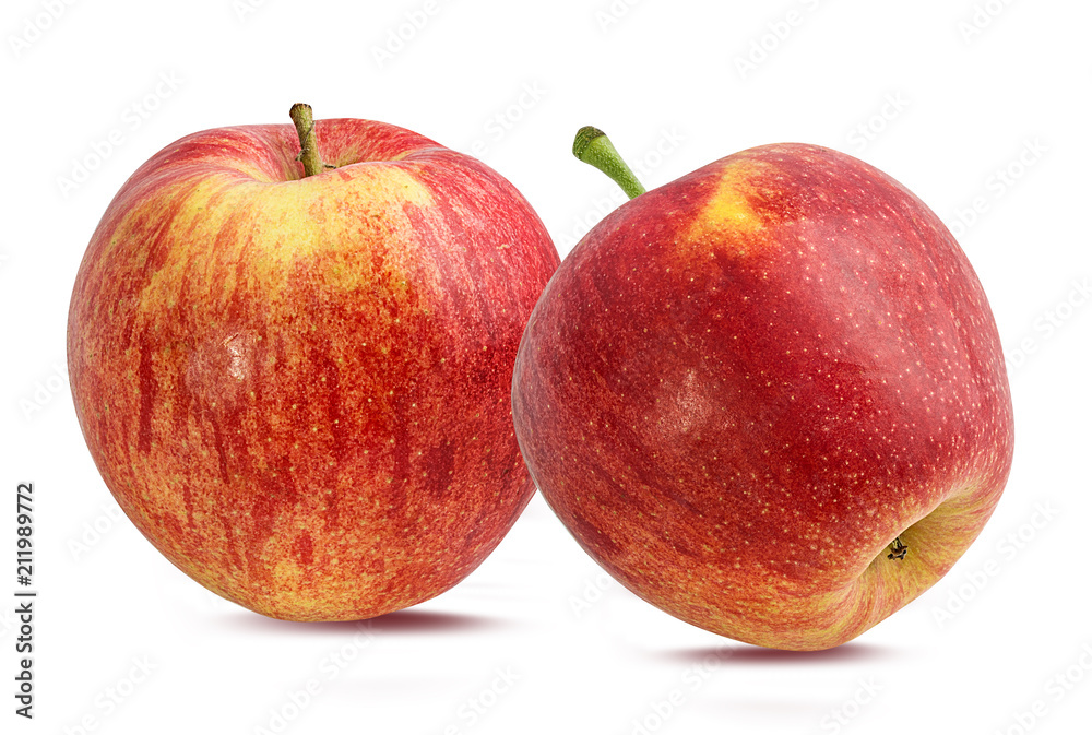 Fresh red apple isolated on white background with clipping path Fresh red apple isolated on white background with clipping path