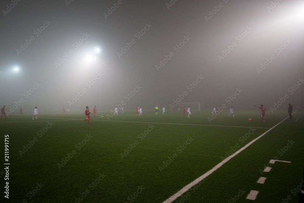 Football Japanese Team - fog