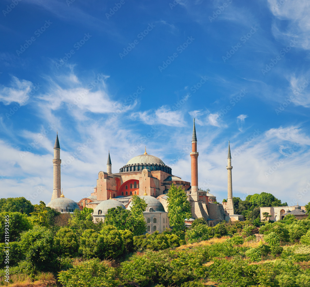 Fototapeta premium St. Sofia Mosquel , Istanbul, Turkey
