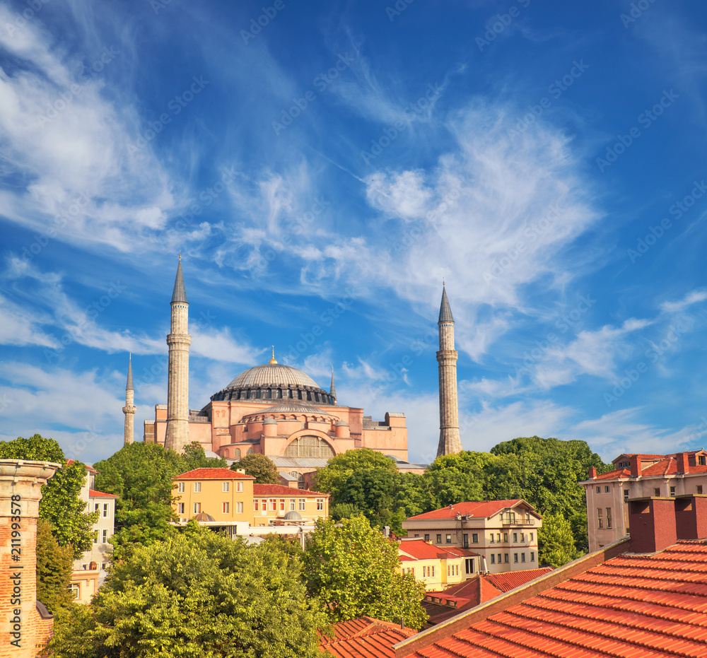 Fototapeta premium St. Sofia Mosquel , Istanbul, Turkey