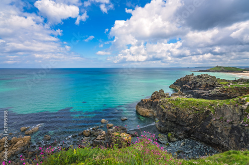 Stunning coastal Cornish landscape