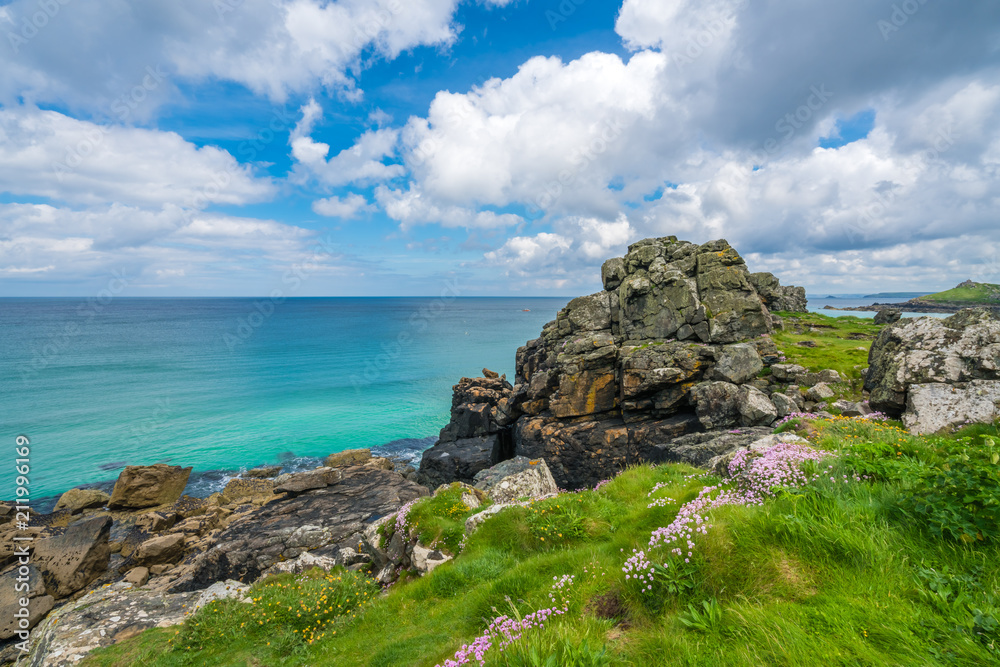 Stunning coastal Cornish landscape