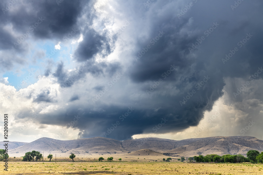 Fototapeta premium Tornado Supercell in Oklahoma