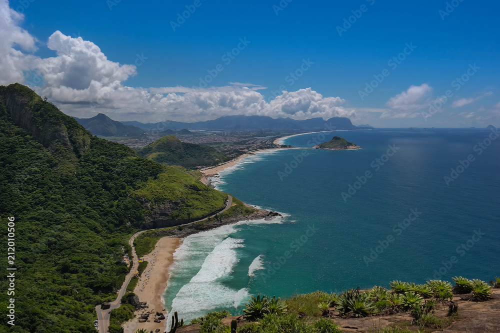Paradisiac beach of Rio de Janeiro - Praias da Zona Oeste no Rio de Janeiro (Recreio - Barra - Rio de Janeiro)