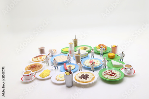 a fun of figure of Cha chaan teng photo