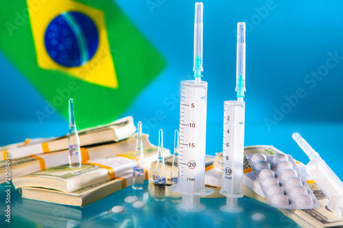 Paid medicine in Brazil. Me...