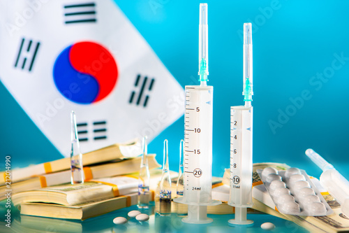 Paid medicine in Korea. Med...