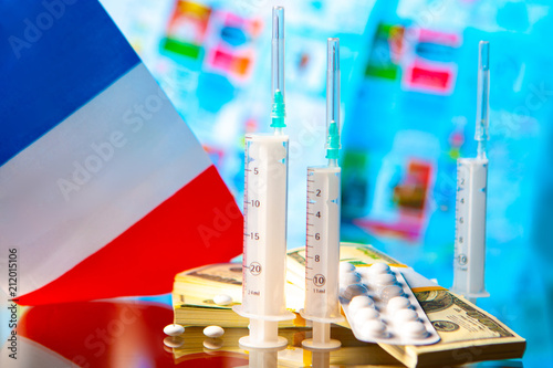Paid medicine in France. Me...