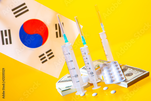 Paid medicine in Korea. Med...