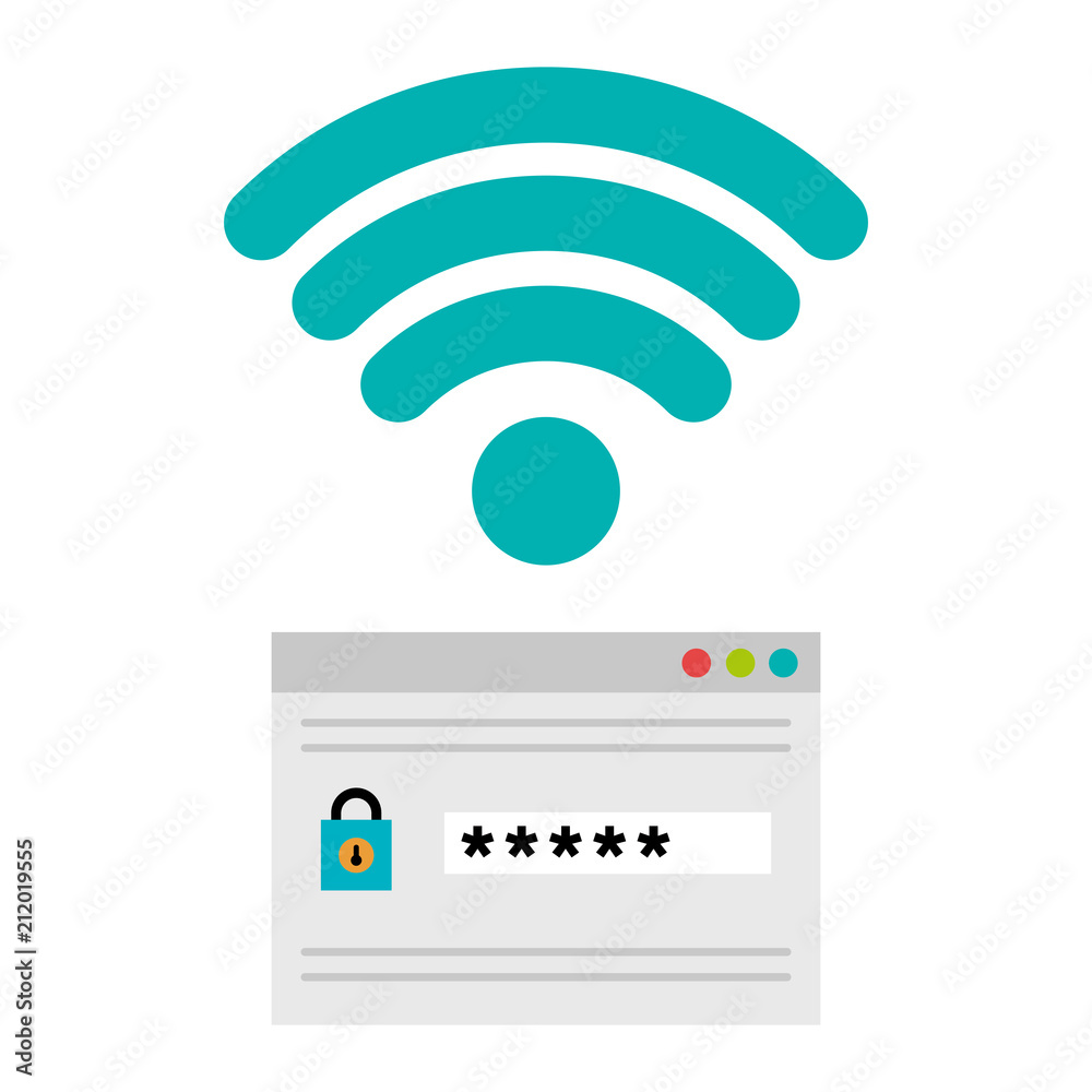 security password access with wifi signal security password access with wifi signal