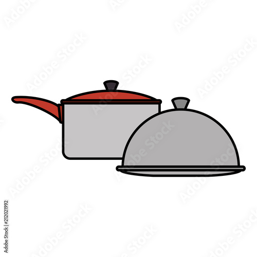 kitchenware utencils metal icons