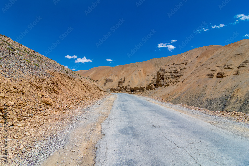 Empty Road in Ladakh