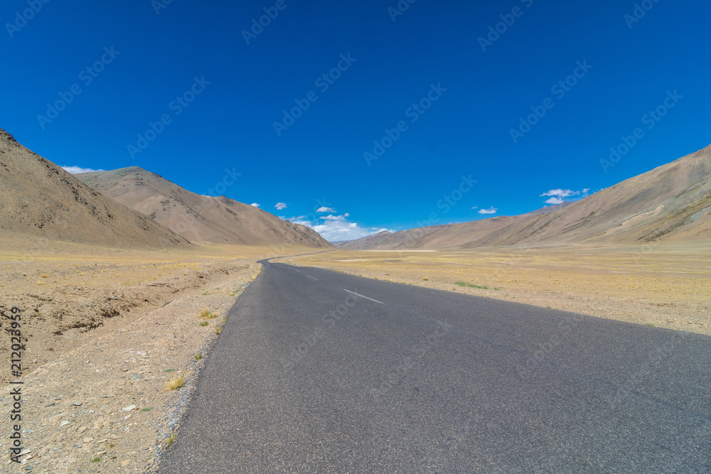 Empty Road in Ladakh