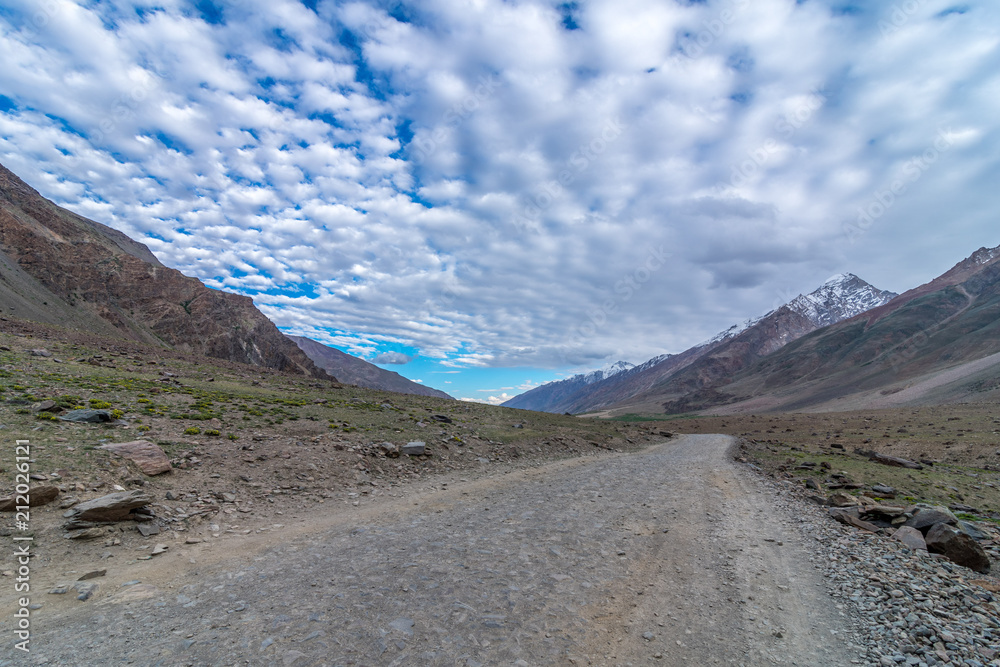 Roads in Zanskar Valley, Ladakh