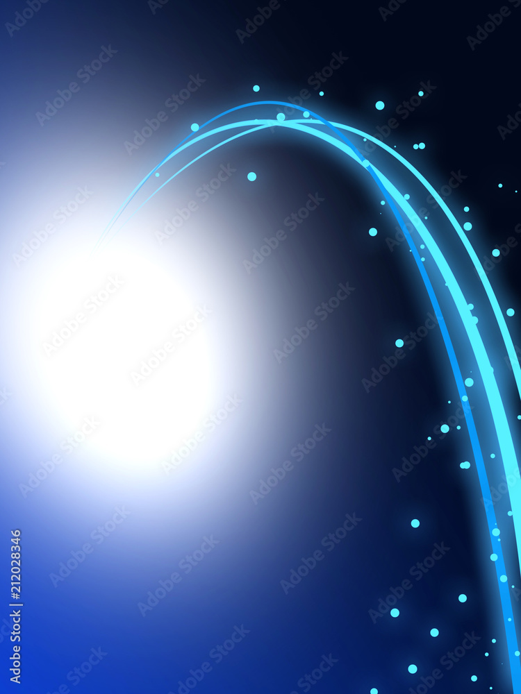 未知 未来 希望 成功 生まれる 閃光 放射光 道 Stock イラスト Adobe Stock