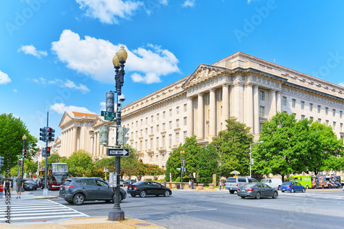 Washington, USA, William Jefferson Clinton West Building.