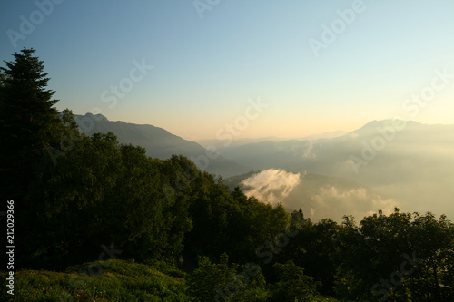 Bzerpinsriy karniz, Caucasian reserve.