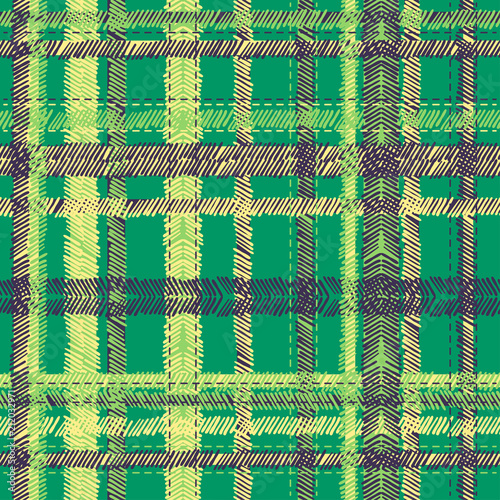 Abstract Ikat and boho style handcraft fabric pattern. Traditional Ethnic design for clothing and textile background, carpet or wallpaper