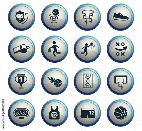 Free Download basketball icon set - GFXLoad