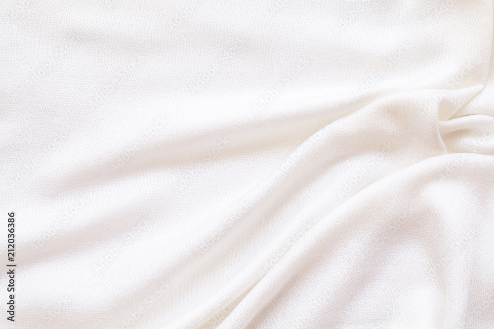 White cloth background White cloth background