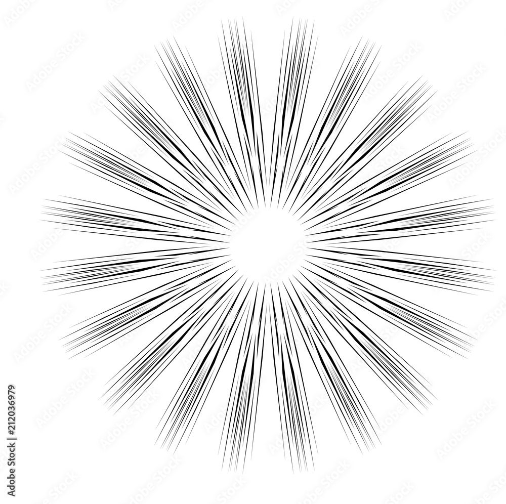 radial motif concentric lines circular design radial motif concentric lines circular design