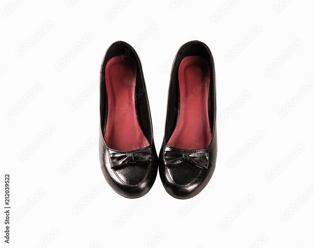 Woman shoes isolated on white background. Woman shoes isolated on white background.