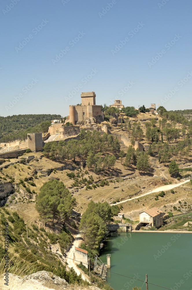 Castle of Alarcon Cuenca province, Spain