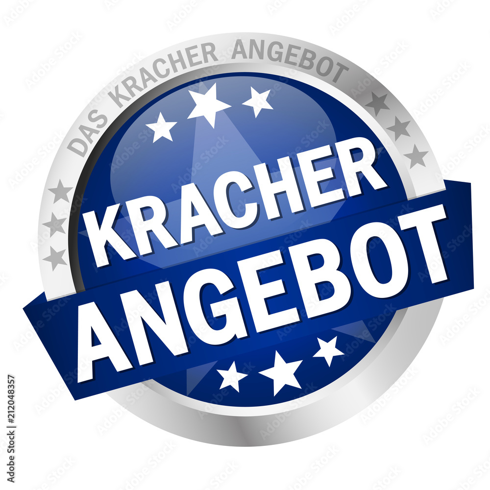 Button with Banner Kracherangebot Button with Banner Kracherangebot