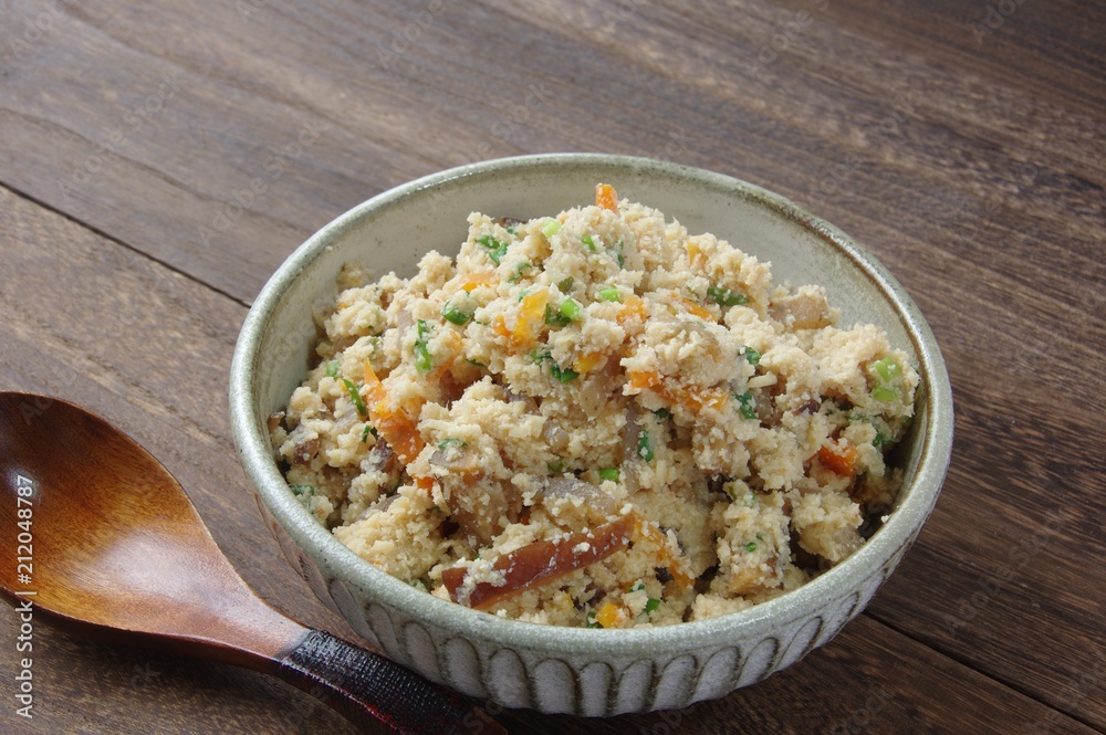 おからの煮物 Okara おからの煮物 Okara