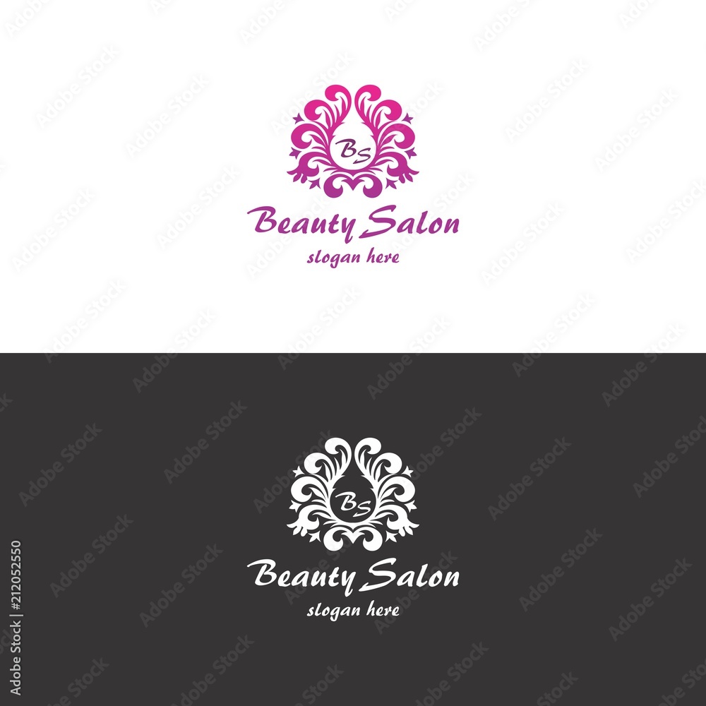 Beauty Salon Logo in vector
