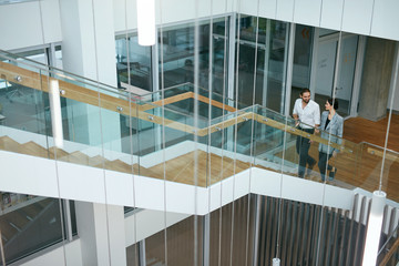 Business People Working In Modern Office