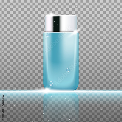 Skin toner ads template. Graphic concept for your design.