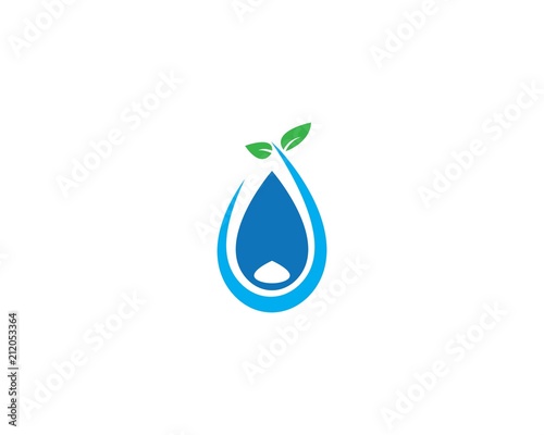 water drop Logo