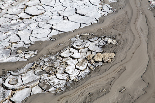 Mud Volcano of Pirgel, Sistan and Baluchistan, Iran photo