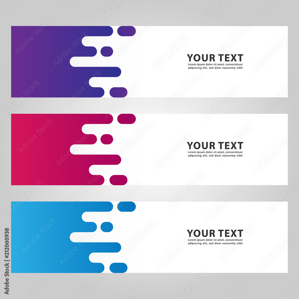 abstract modern banner background template abstract modern banner background template