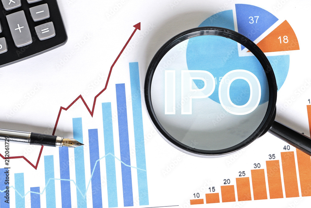 Ipo Photo Photo & Art Print Business search ipo Initial Public Offering chart ...