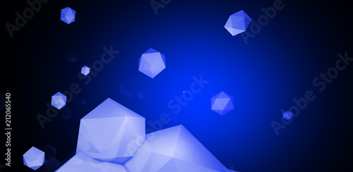 3d render. Abstract backgro...