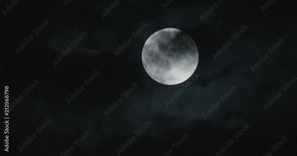 Full moon in the dark night
Full moon in the dark night